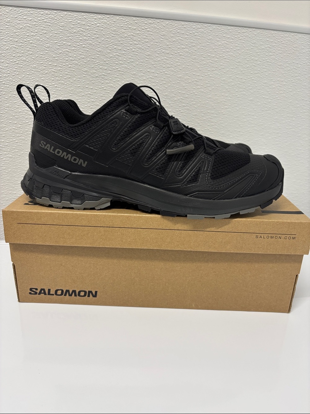 Salomon Men's XA Pro 3D V9 black/phantom/pewter size 11 NWT